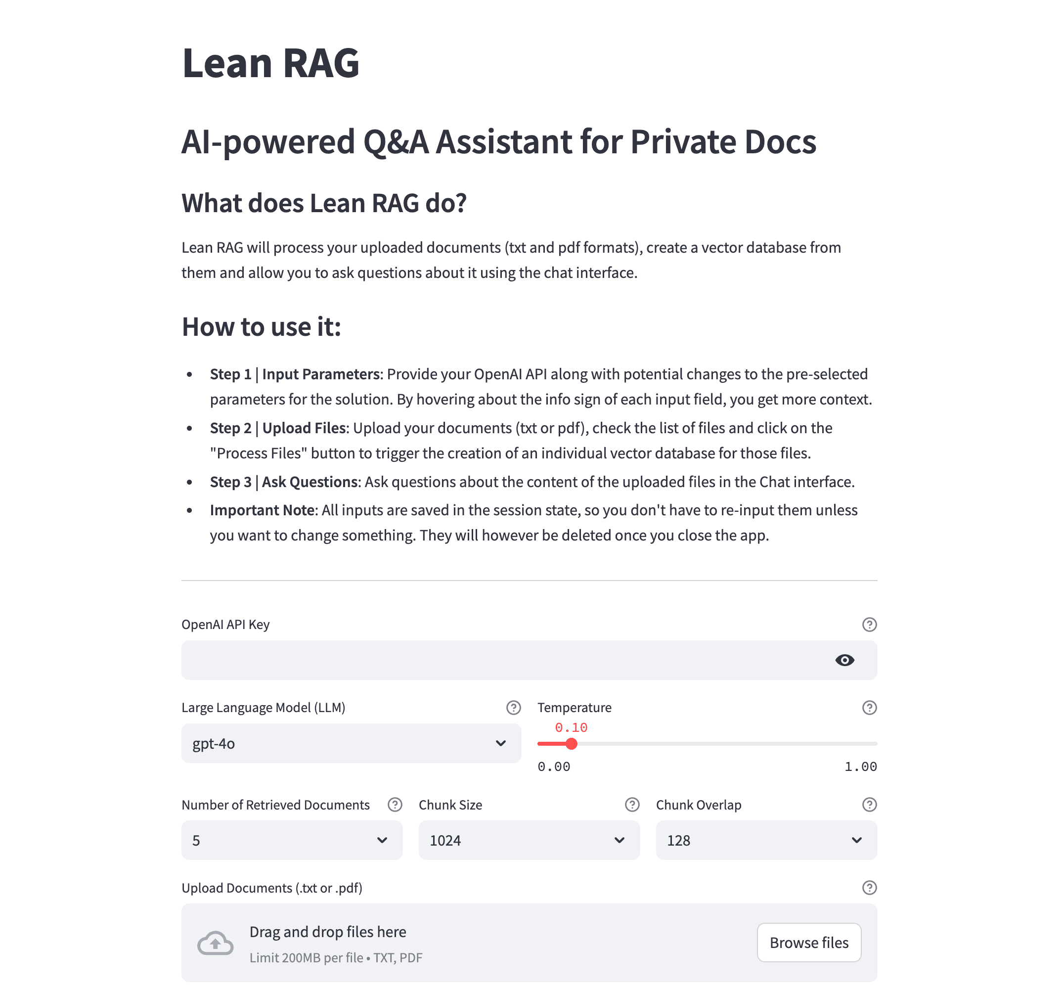 Lean RAG Overview